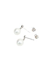 TASAKI K18 White Gold Pearl 7.40mm 2.1g Earring