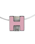 HERMES H Cube Necklace