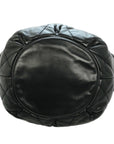 CHANEL 2005-2006 Coco Mark Wild Stitch Lambskin Shoulder Bag