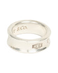 TIFFANY & CO. SV925 Narrow 1837 Ring
