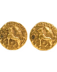 CHANEL Lion Earrings