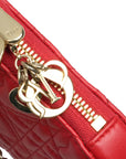 CHRISTIAN DIOR Lady Dior Call'in Dior Phone Holder / Shoulder Bag