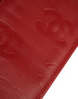CHANEL 2009–2010 Cambon Coco Mark Matelassé Long Wallet
