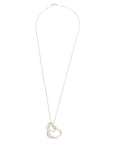 TIFFANY & CO. Double Open Heart Necklace