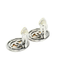 CHANEL Circle Coco Mark Earrings