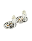 CHANEL Circle Coco Mark Earrings