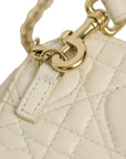 CHRISTIAN DIOR Lady Dior Call'in Dior Phone Holder / Shoulder Bag