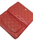CHANEL 2014 Matelasse Caviar Skin Chain Wallet / Shoulder Bag