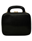 CHANEL 1996–1997 Caviar Leather Vanity Handbag / Shoulder Bag 2-Way