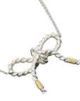 TIFFANY & CO. SV925 Ribbon Necklace