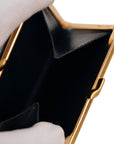 CARTIER Kiss Lock Tri-Fold Wallet