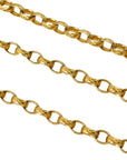 CHANEL 1991-1994 Coco Mark V-Stick Chain Lambskin Shoulder Bag