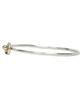 TIFFANY & CO. SV925 K18YG Love Knot Bangle