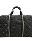 CHANEL CHANEL 1997–1999 Old Travel Line Boston Bag / Travel Bag2-Way