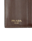 PRADA Jacquard Tri-Fold Wallet
