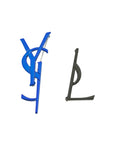 YVES SAINT LAURENT Deconstructed Two Piece Brooch