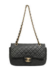 CHANEL 2010–2011 Matelasse Rhinestone CC Logo Chain Shoulder Bag