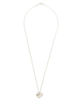 TIFFANY & CO. SV925 Curved Heart Necklace