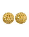 CHRISTIAN DIOR Round Earring