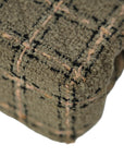 CHANEL 1994–1996 Chain Tweed Shoulder Bag