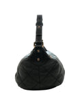 CHANEL 2005-2006 Coco Mark Wild Stitch Lambskin Shoulder Bag