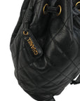CHANEL 1994–1996 Drawstring Style Caviar Leather Backpack / Handbag