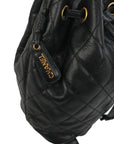 CHANEL 1994–1996 Drawstring Style Caviar Leather Backpack / Handbag