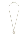 GUCCI SV925 Arabesque Interlocking GG Logo Necklace