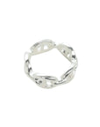 HERMES Ag925 Chaine d'Ancre Anchored Ring
