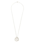TIFFANY & CO. Double Open Heart Necklace