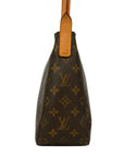 LOUIS VUITTON Monogram LoopingMM Canvas Shoulder Bag M51146