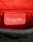 CHRISTIAN DIOR Lady Dior Medium Handbag/Shoulder Bag 2-Way