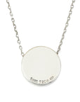 TIFFANY & CO. SV925 Concave Circle Necklace