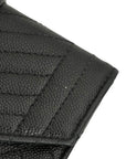 YVES SAINT LAURENT Cassandra Logo Trifold Wallet