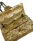 CHANEL 2008-2009 Gold Hardware Shoulder Bag