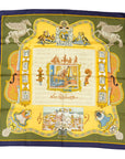 HERMES Carre 90 “In Salzburg” Violin Scarf