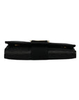 SALVATORE FERRAGAMO Lizard Pattern Vara Plate Key Case
