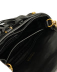 PRADA Embroidered Flower Nylon Shoulder Bag / Waist Bag