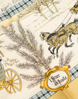 HERMES Carre 90 "Bull & Mouth" Mail Coach Silk Scarf