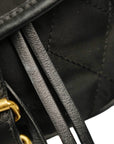 PRADA Embroidered Flower Nylon Shoulder Bag / Waist Bag