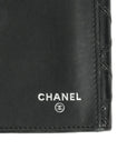CHANEL 2009–2010 Matelassé Coco Mark Bi-Fold Long Wallet