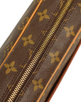 LOUIS VUITTON Monogram Compiègne Clutch Bag/Handbag M51845