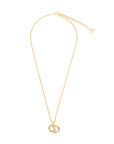 CHRISTIAN DIOR CD Logo Necklace