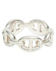 HERMES Ag925 Chaine d’Ancre Ring