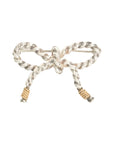 TIFFANY & CO. SV925 K18YG Ribbon Brooch