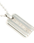 TIFFANY & CO. Atlas Plate Necklace in Sterling Silver SV925