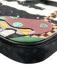 LOUIS VUITTON Monogram Comte De Femusette Satin Noir Shoulder Bag M92273