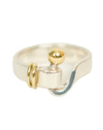 TIFFANY & CO. SV925 K18YG Love Knot Ring