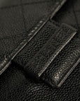 CHANEL 1997–1999 Matelasse Caviar Skin Shoulder Bag/Handbag 2Way