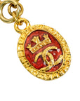CHANEL Crown Coco Mark Necklace